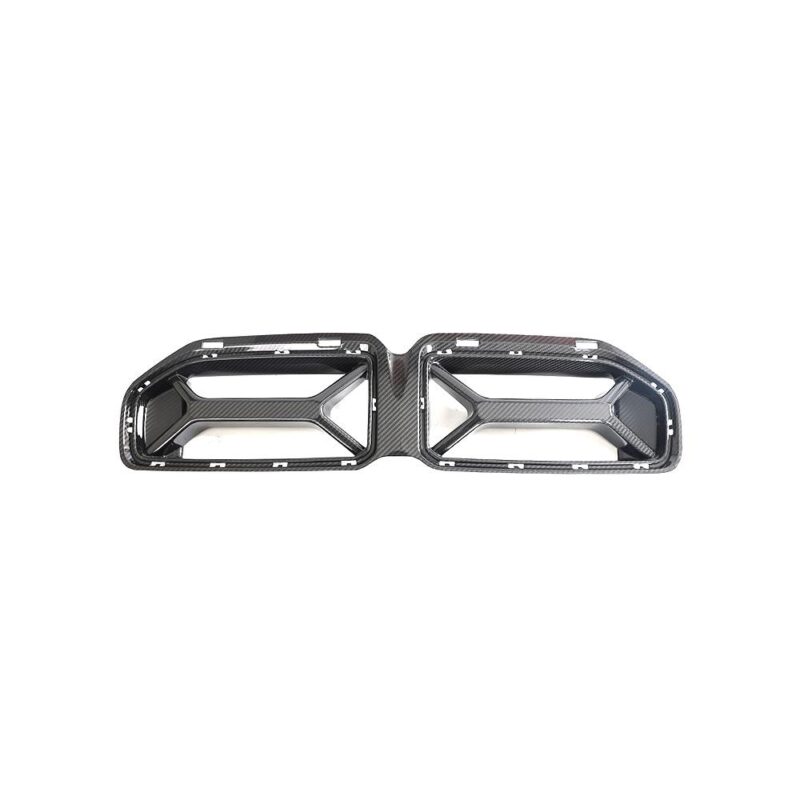 Aggressive BMW M2 (G87) with dry carbon fiber front grill