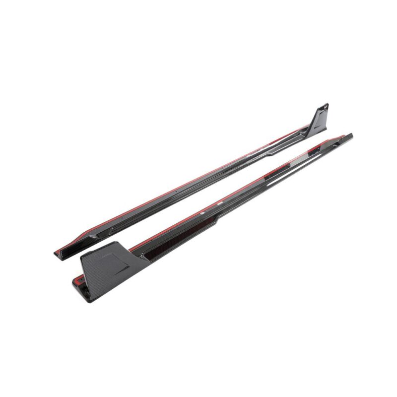 BMW M2 (G87) Dry Carbon Fiber Side Skirts - Image 6