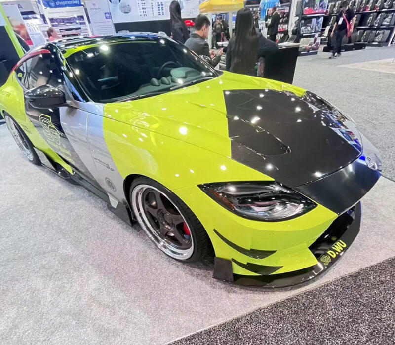 Nissan 400Z (RZ34) Dry Carbon Fiber Hood - Image 2