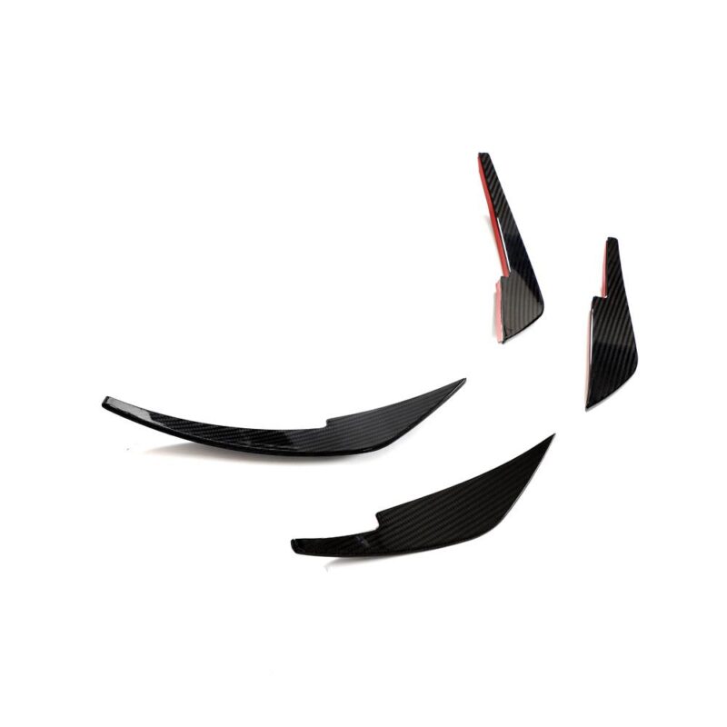 Nissan 400Z (RZ34) dry carbon fiber front bumper canards