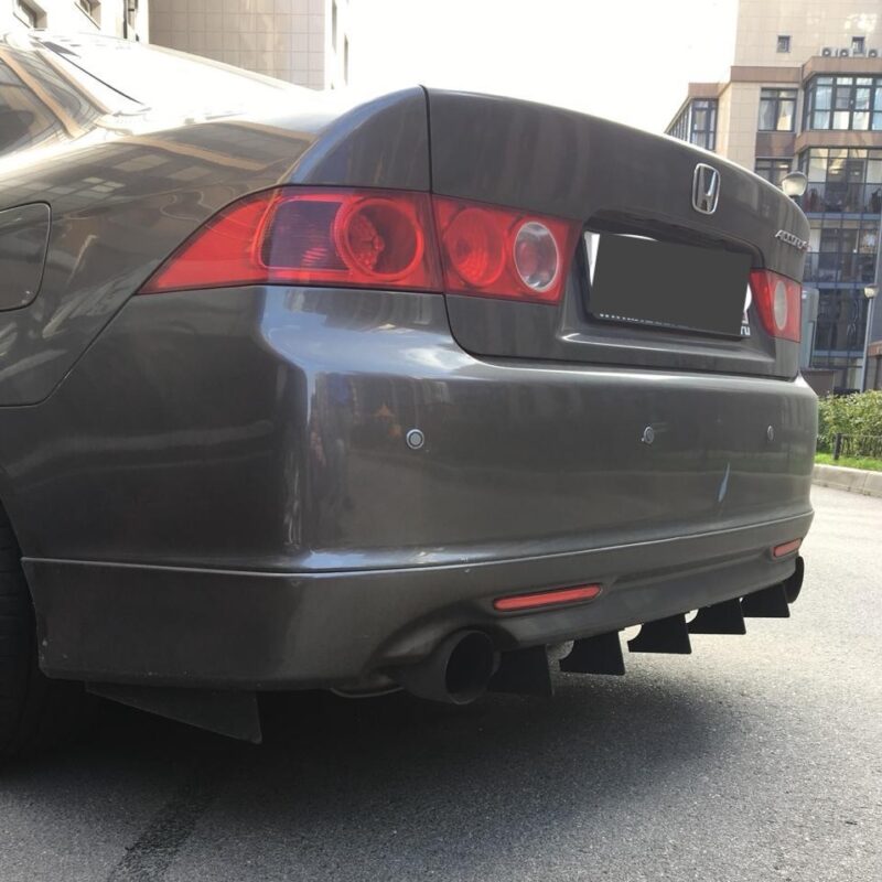 Honda Accord (CL7 / CL9) Aluminum Rear Bumper Diffuser - Image 6