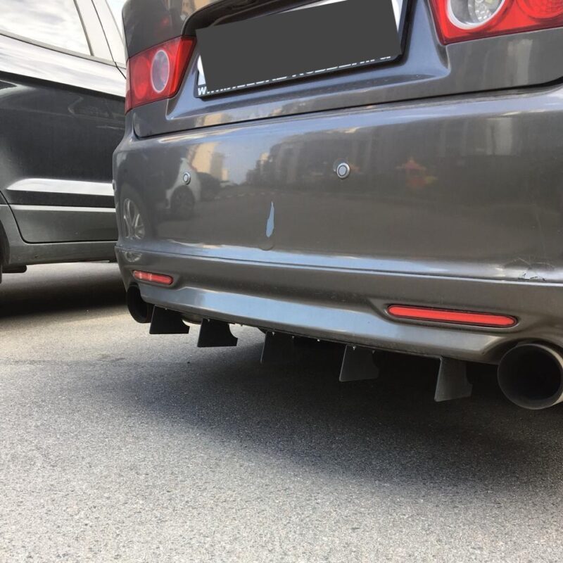 Honda Accord (CL7 / CL9) Aluminum Rear Bumper Diffuser - Image 7