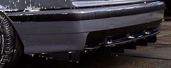 3 series E36 aluminum rear diffuser