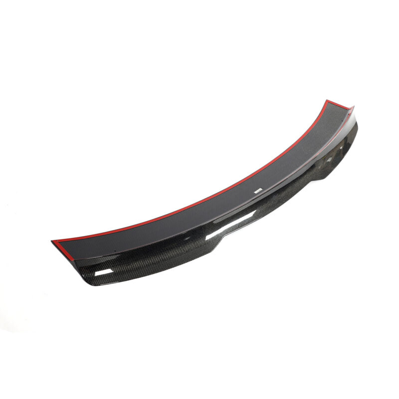 Ford Mustang S650 Dark Horse rear trunk with carbon spoiler for sporty aesthetics and aerodynamic gains