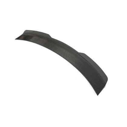 Ford Mustang S650 Dark Horse with carbon fiber rear spoiler enhancing aerodynamic performance and aggressive styling